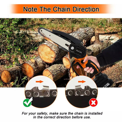 Cordless Mini Electric Chainsaw