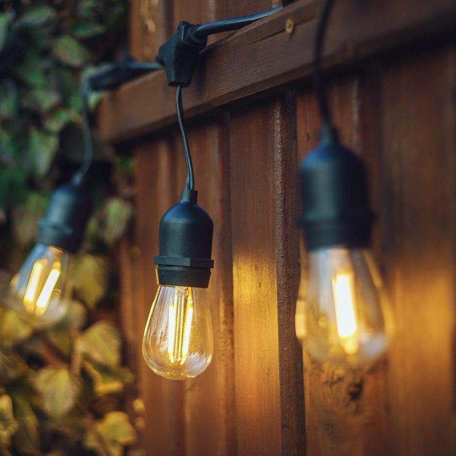 Best Seller LED Plug-in Waterproof Warm White Heavy Duty Outdoor String Lights